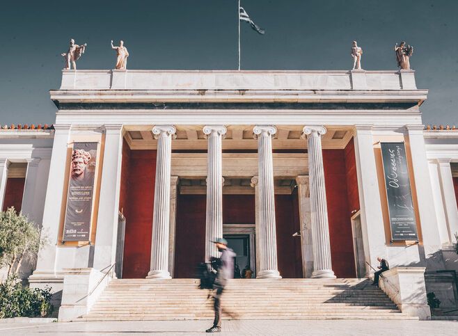 You can appreciate the museum’s stature even before you enter, with its imposing 19th-century neoclassical facade