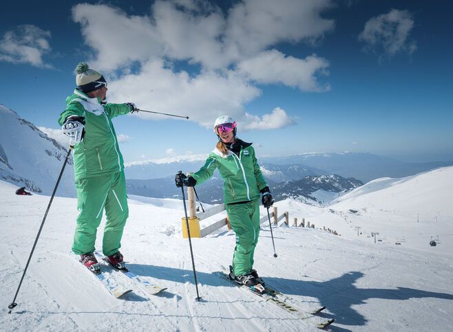 Taking to the slopes and exploring the natural beauty of Greece’s most modern ski resort