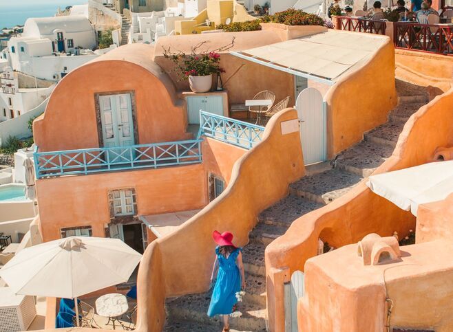Sugar-cubed houses, blue-domed churches, bell towers, windmills and cute little alleyways
