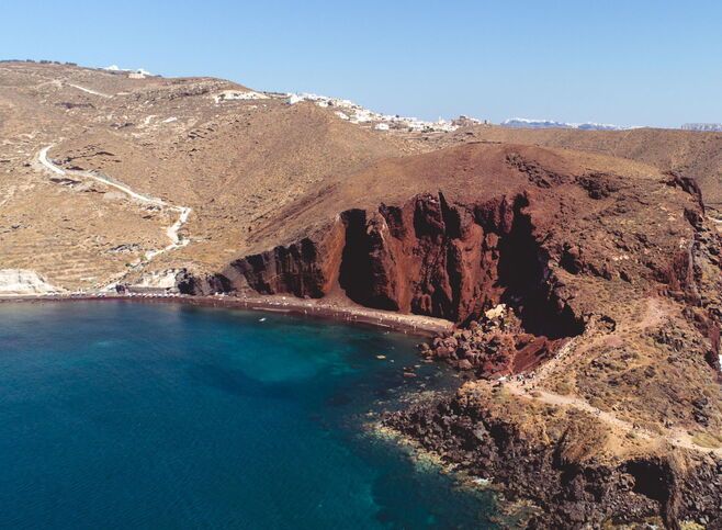 Red Beach, Santorini