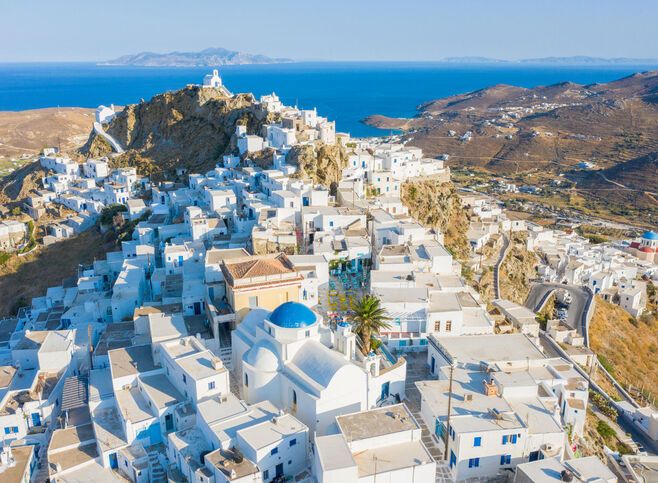 Serifos from above