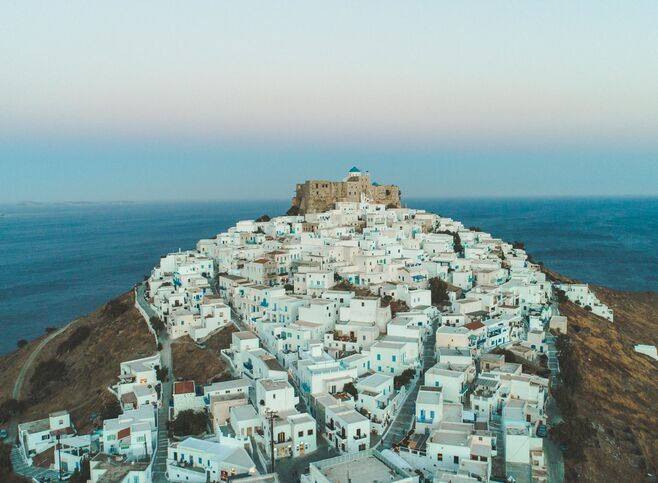 You will fall in love with the sugar-cubed houses of the Astypalea's Hora and the crowning glory of the Venetian Castle