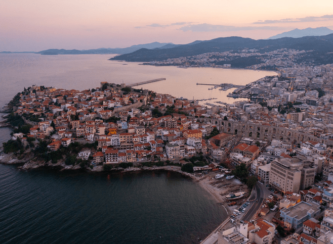 Kavala’s past and present sparkle with the first rays of dawn