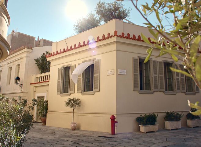 Plaka district in Athens