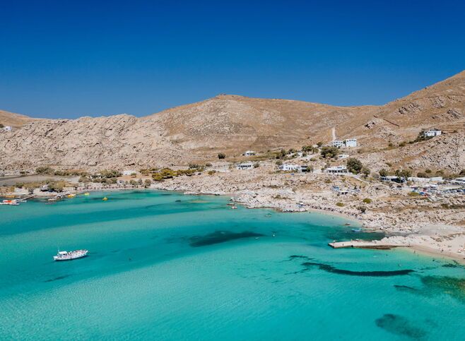 Kolymbithres beach in Paros, close to Naoussa