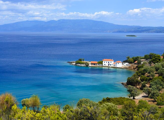 Tzastenis beach, Trikeri 