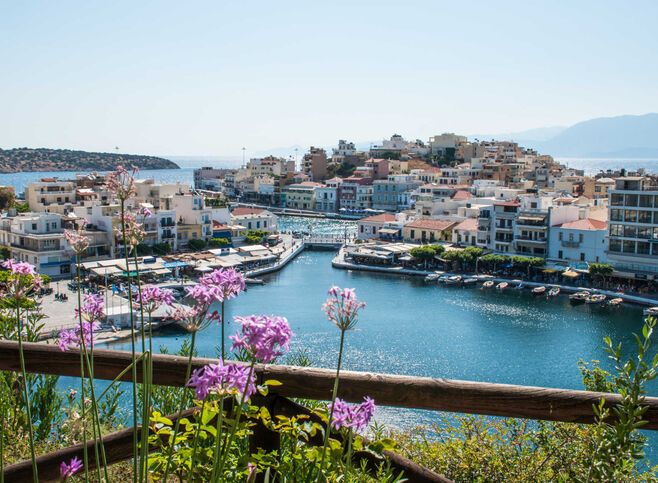 Strolling around Agios Nikolaos, Crete