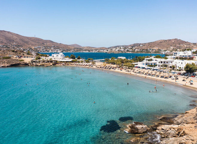 Agathopes beach, Syros island, Greece