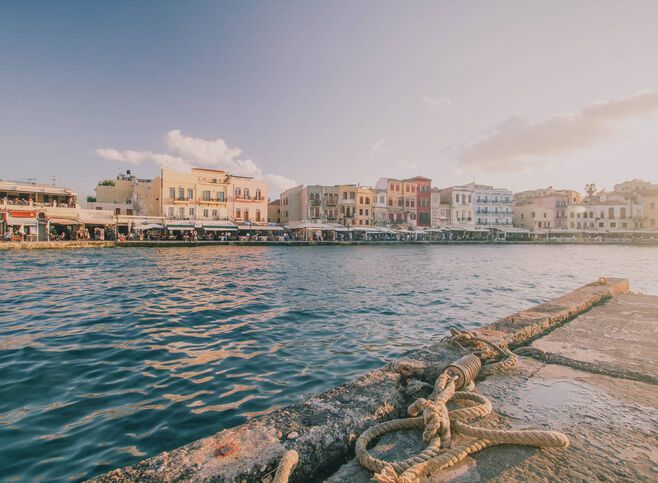 Chania town, Crete island, Greece