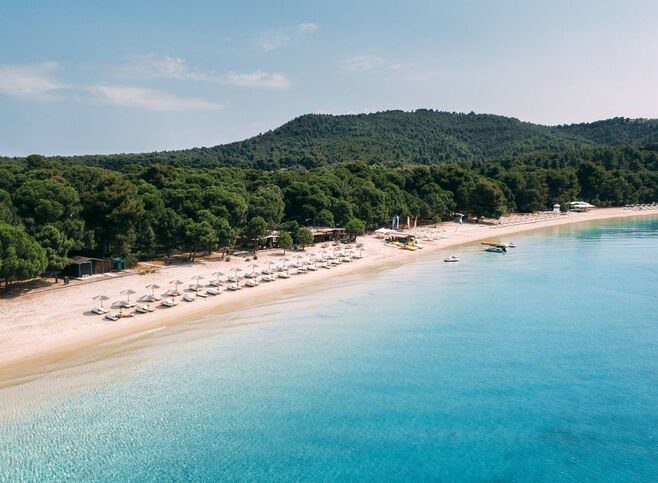 Koukounaries beach, Skiathos, Greece