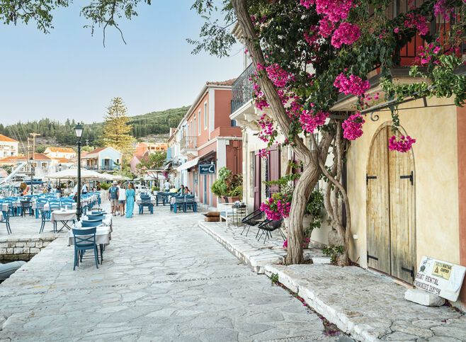 Fiskardo village, Kefalonia