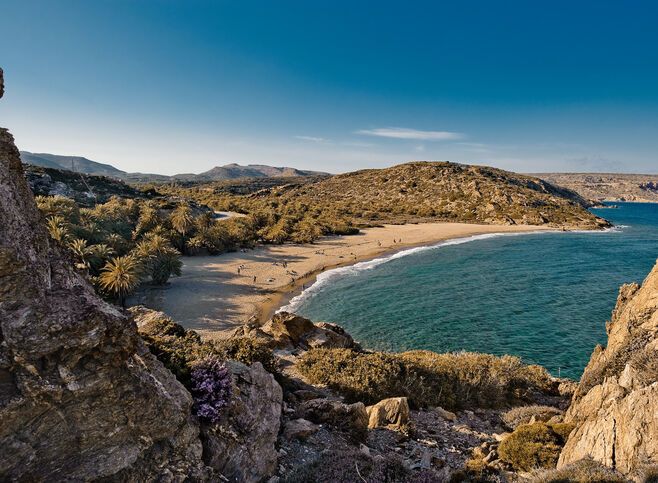 Vai beach, Agios Nikolaos