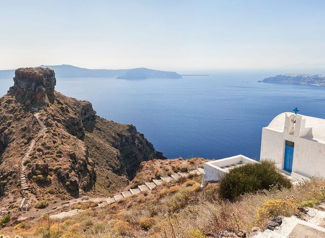 The rock of Skaros