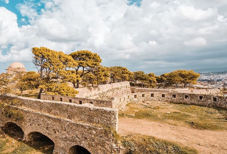 Old fortezza in Rethymno