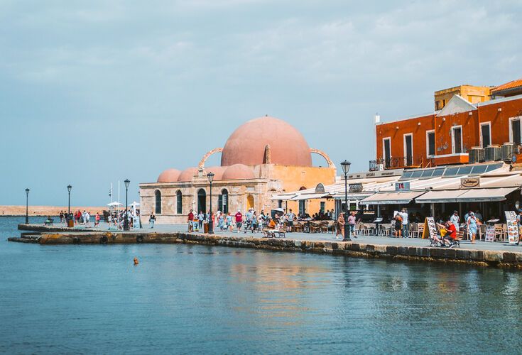 Venetian port of Chania