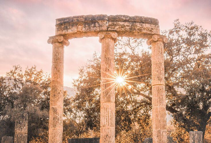 Ancient Olympia was one of the most sacred and glorious sanctuaries of the ancient world