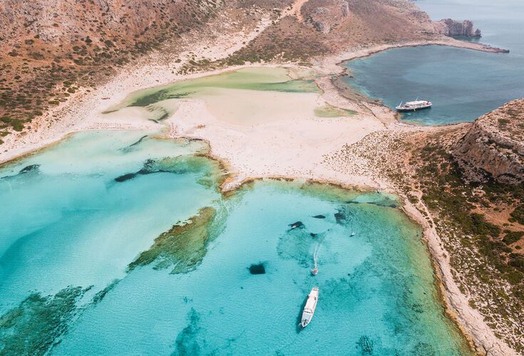 Balos beach in Chania