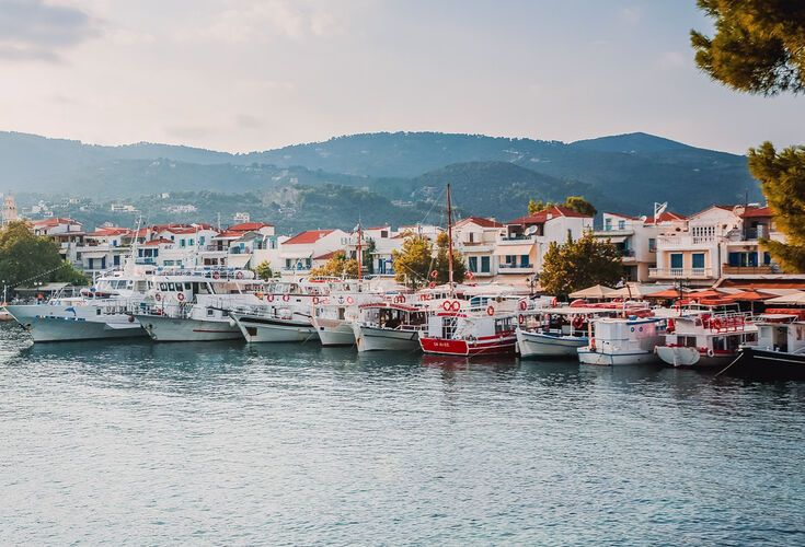 Skiathos town