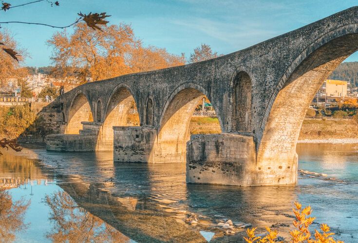 The bridge of Arta is one of the most famous attractions in Epirus