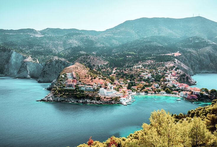 Assos village, offers romantic atmosphere as well as traditional character