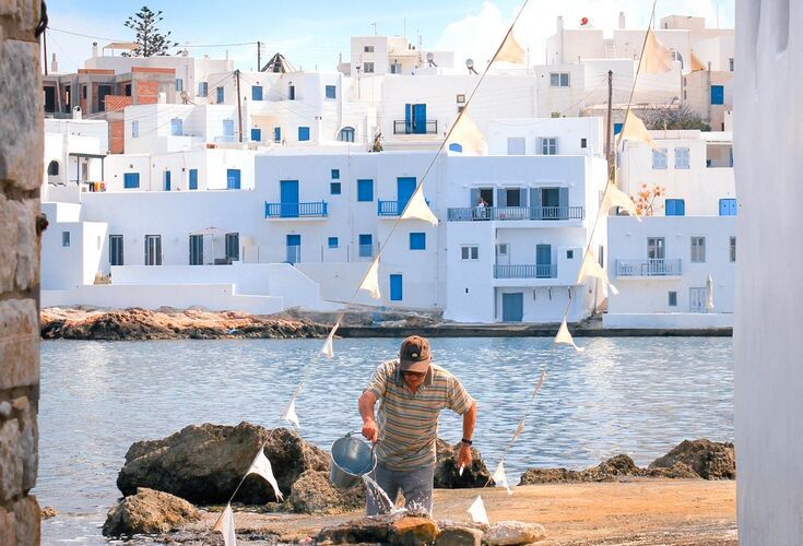 Local fisherman's everyday life