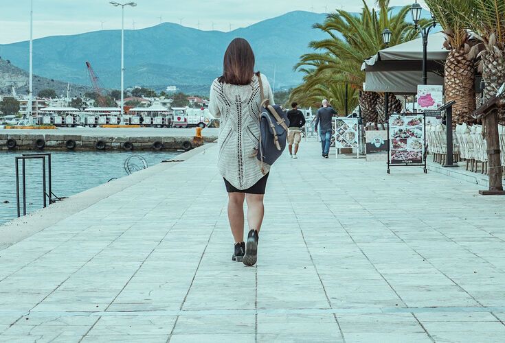 Strolling along the promenade is to experience Nafplio at its most romantic