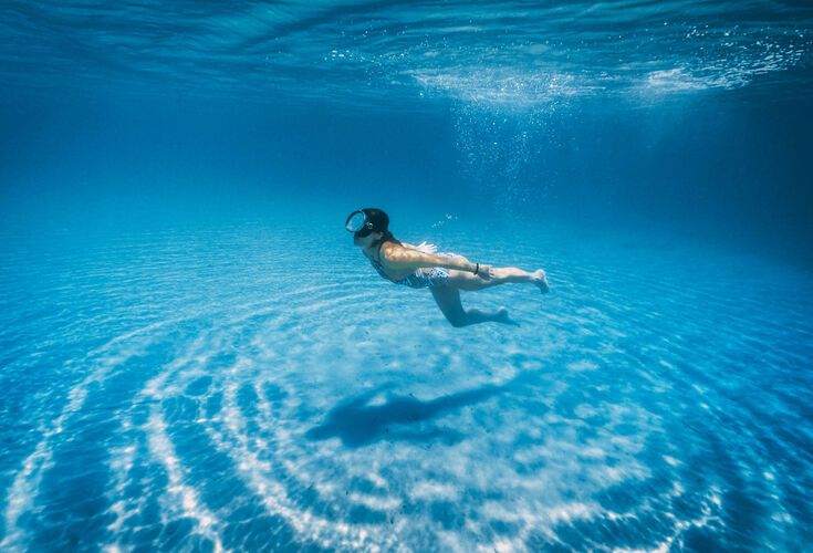 Crystalline water of Skiathos