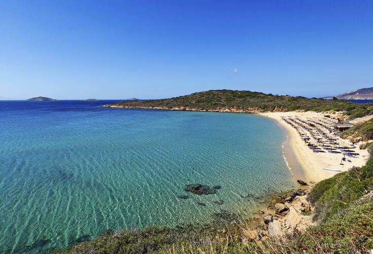 Chrissi Ammos beach, Andros