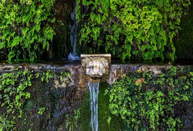 Stone Springs of Dionysus in Menites village