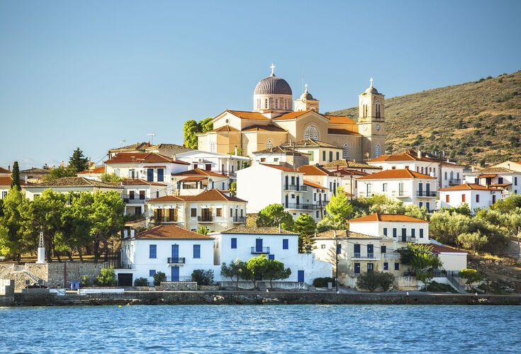 The coastal town of Galaxidi