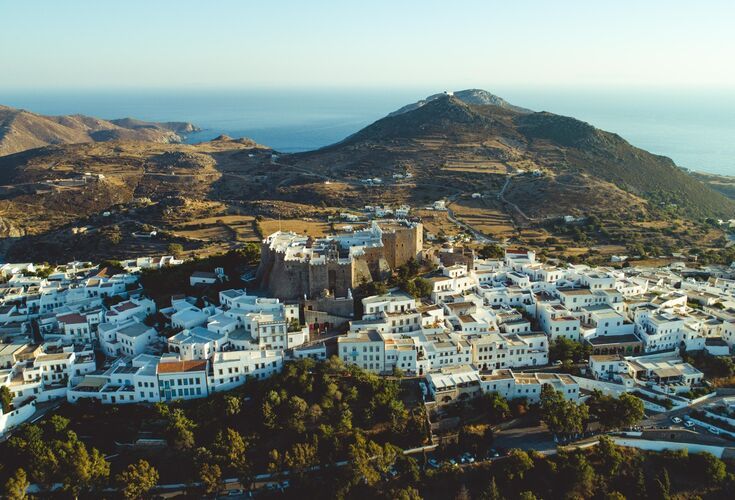 There’s a Byzantine mysticism and Italian finesse to Patmos’ main town