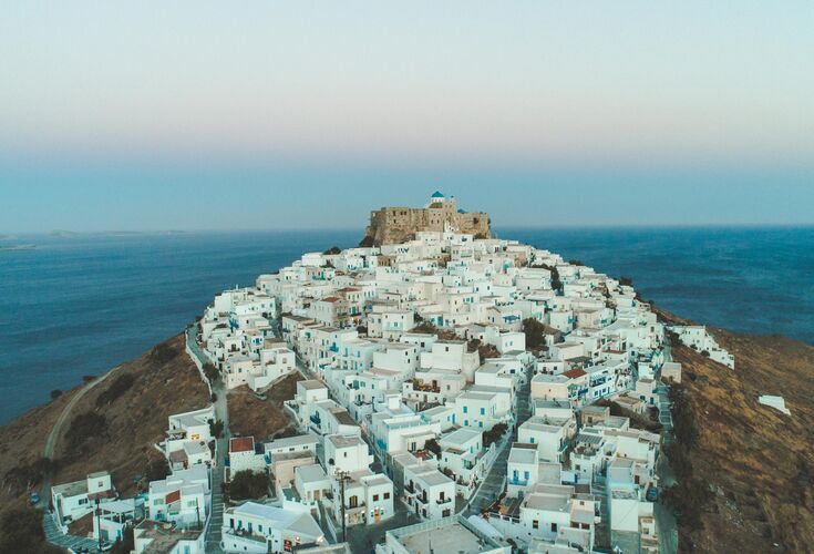 You will fall in love with the sugar-cubed houses of the Astypalea's Hora and the crowning glory of the Venetian Castle