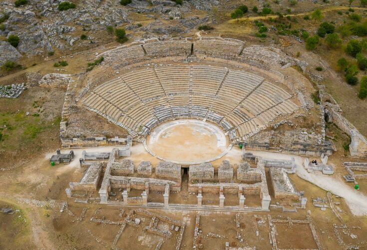 The theatre was central to Philippi’s history