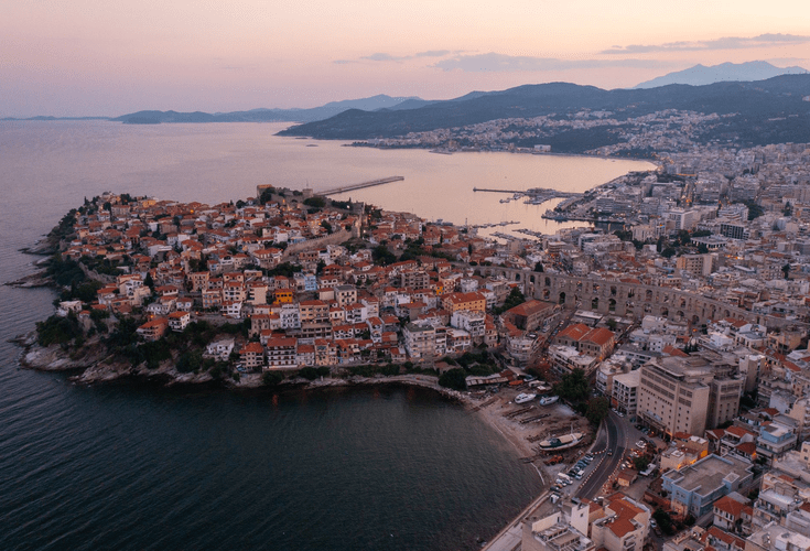 Kavala’s past and present sparkle with the first rays of dawn