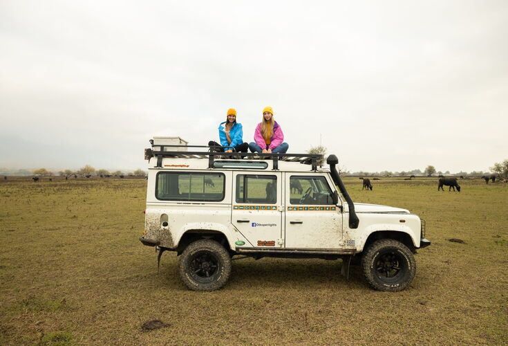 Jeep tour around Lake Kerkini