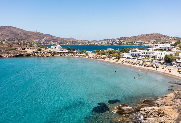 Agathopes beach, Syros island, Greece