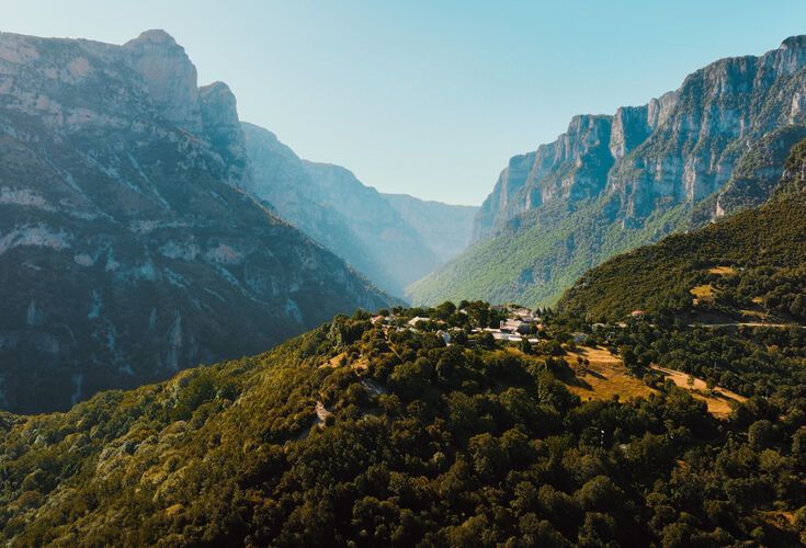 Vikos Gorge in Epirus