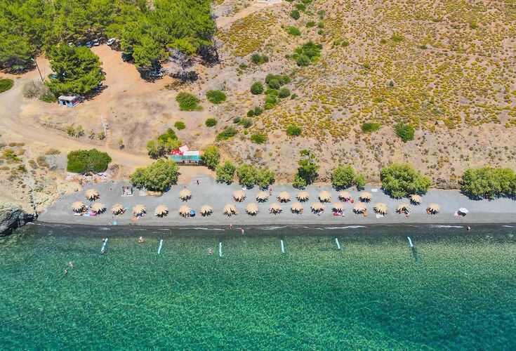 Your first swim in Lesvos