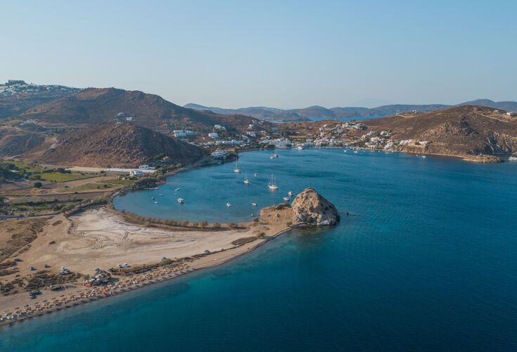 The seaside village of Grikos