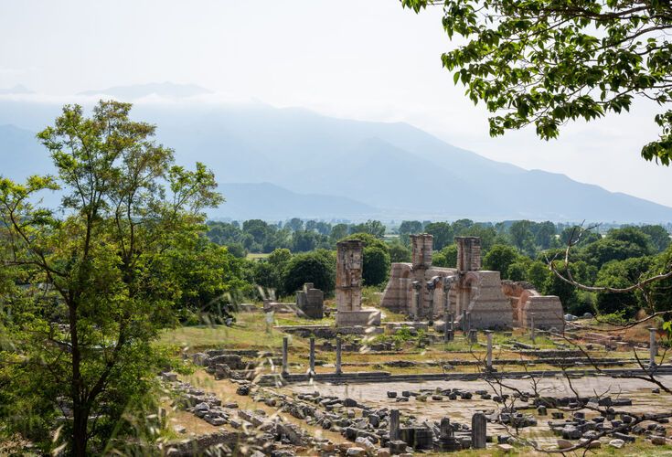 The archaeological site of Philippi