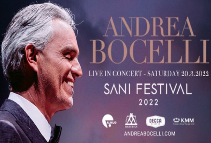 Andrea Bocelli at Sani Hill