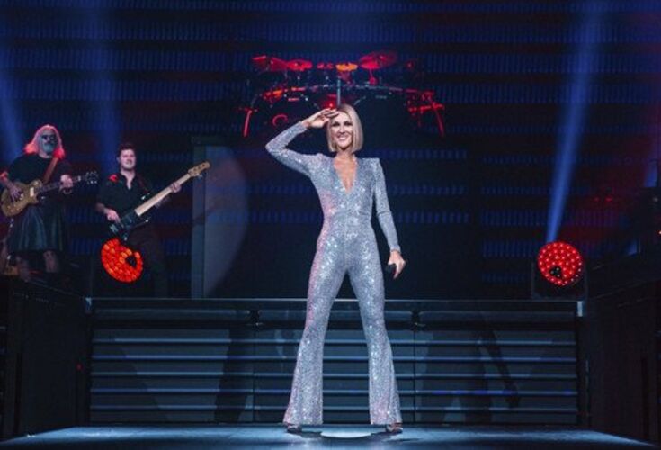 Celine dion shop courage tour dates