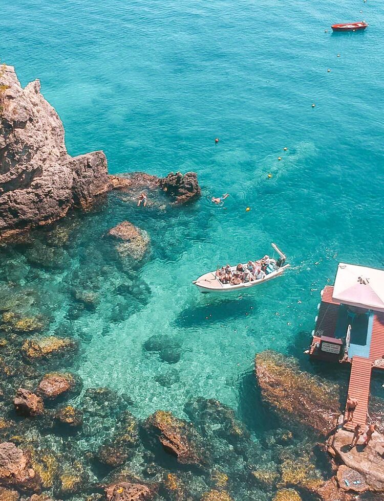 La Grotta beach, Corfu