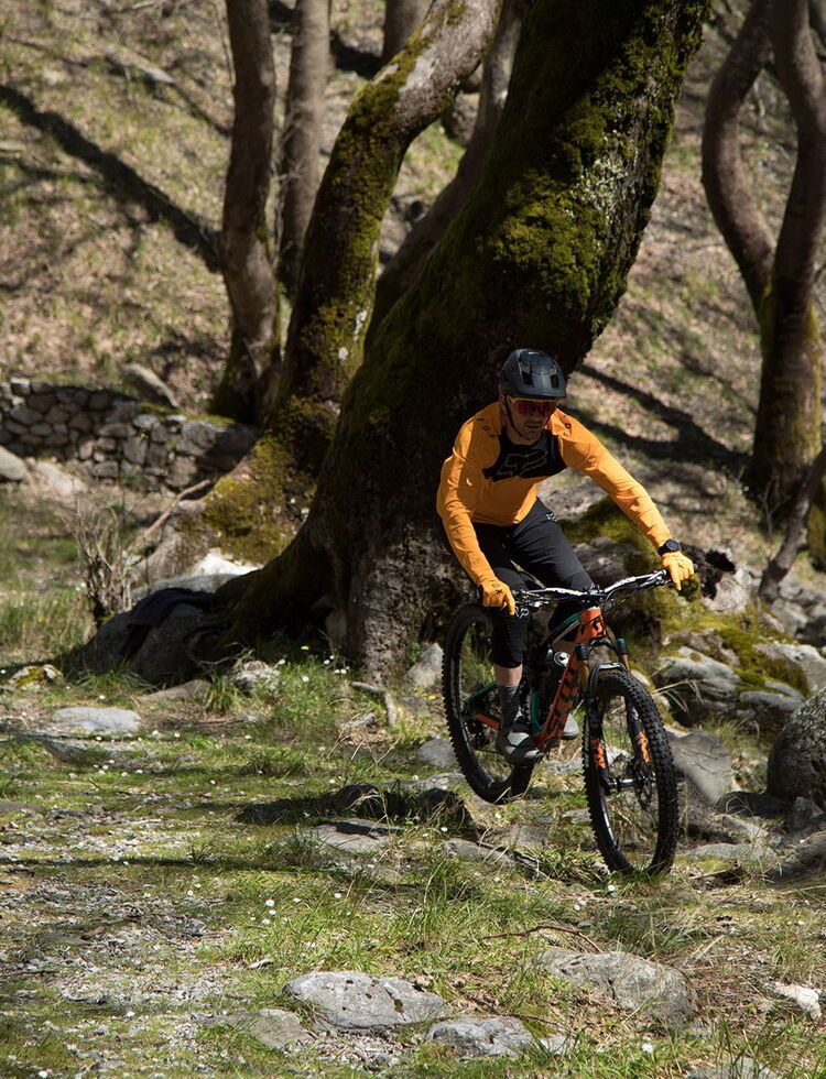 And where there are mountains, there’s mountain biking.
