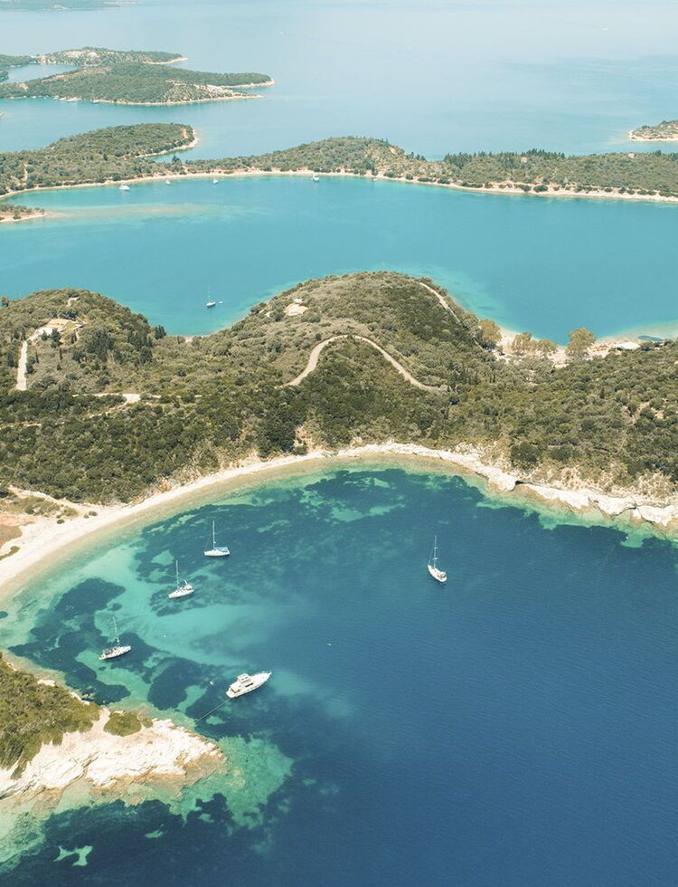 Set sail for Meganisi island and yet more beaches