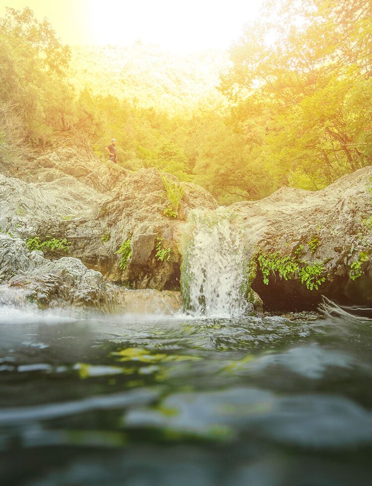 Just the setting catapults this experience into once-in-a-lifetime territory, surrounded by the thick forest and gushing waters