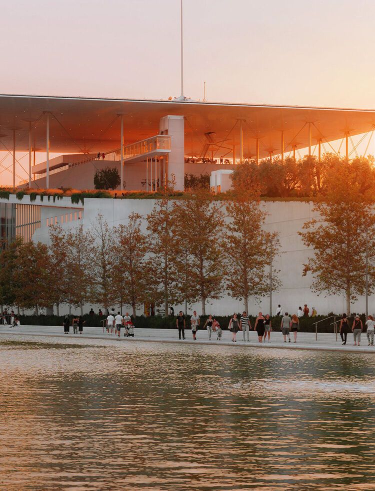 Stavros Niarchos Foundation in Athens