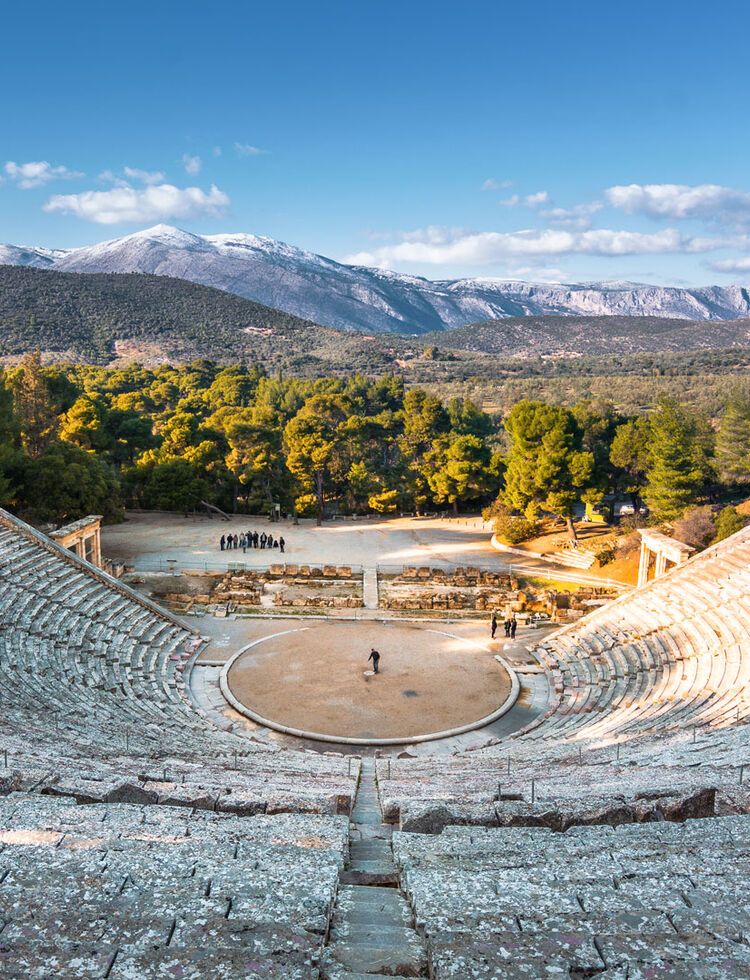 Ancient Epidaurus is most famous today for giving us the best-preserved ancient Greek theatre