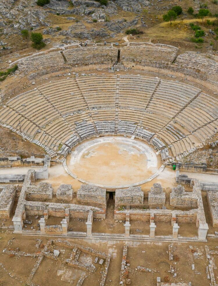 The theatre was central to Philippi’s history