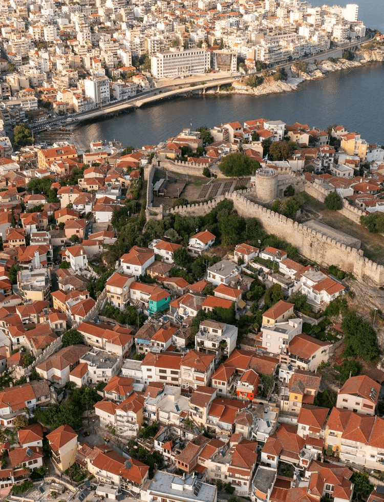 The old town of Kavala